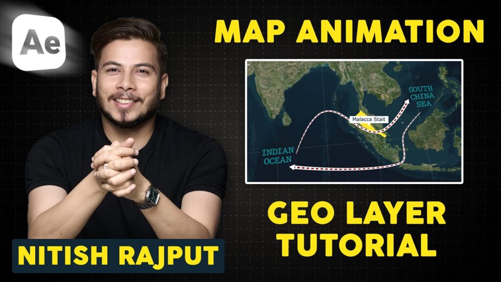 How to Create Map Animation Like Nithesh Rajput in Geo Layers 3 Full Tutorial in Hindi