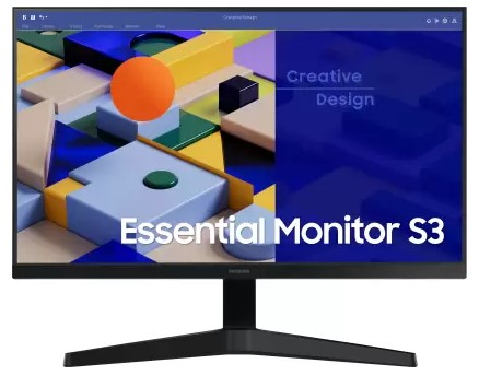 SAMSUNG 24 inch Full HD LED Backlit IPS Panel with 3-Sided Borderless Display