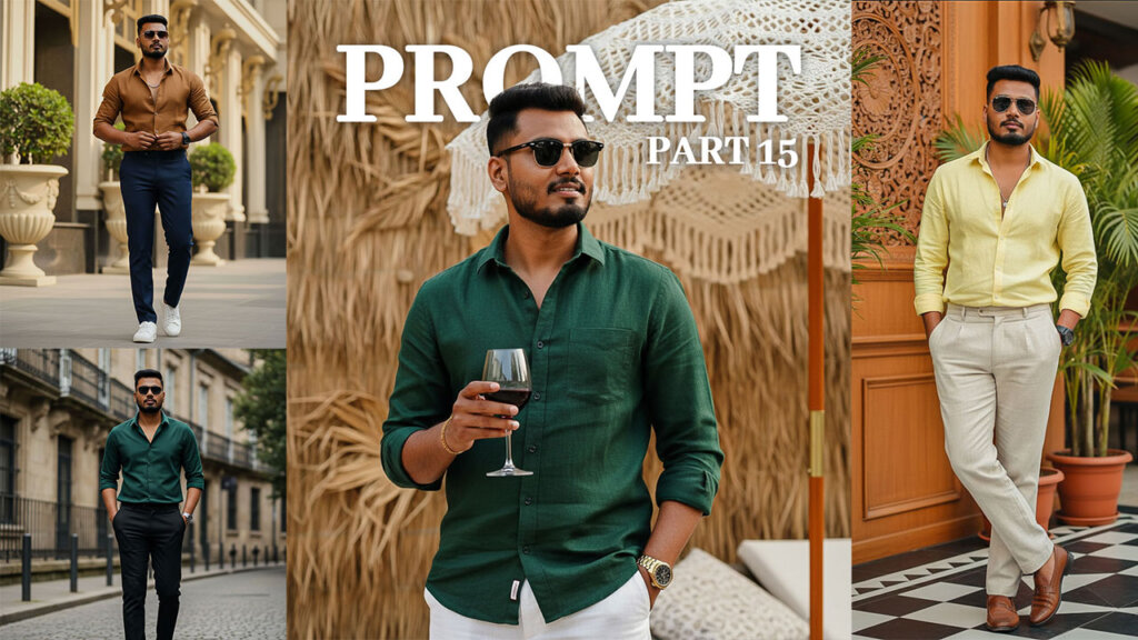 Amazing Prompt for Man Poses – Standing Position (Part 15)