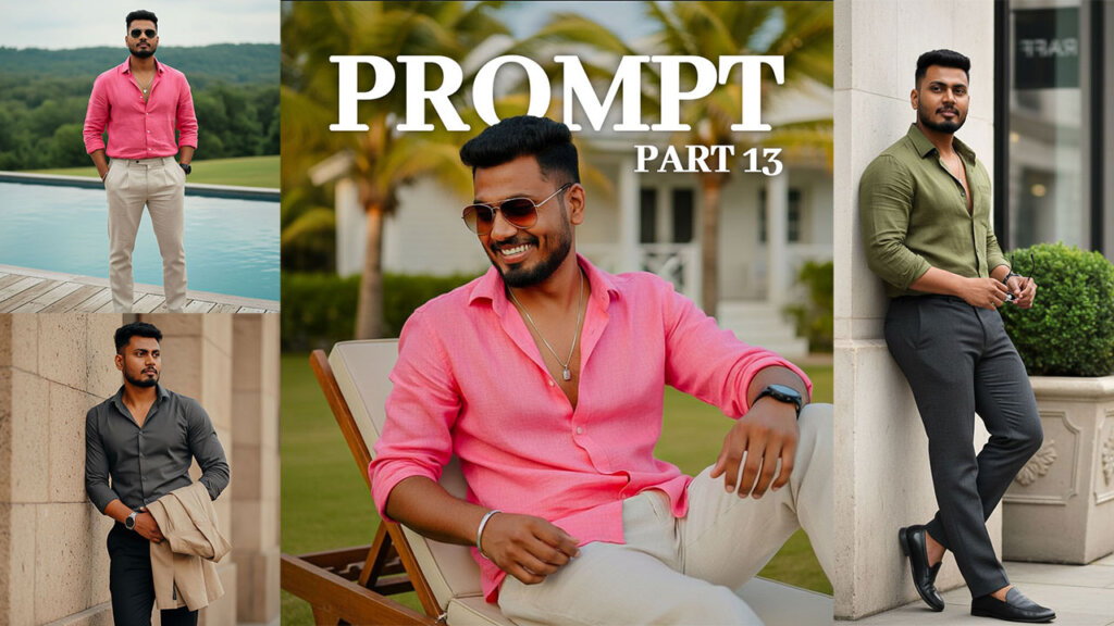 Create Stunning Man Poses Using Google Gemini Prompts