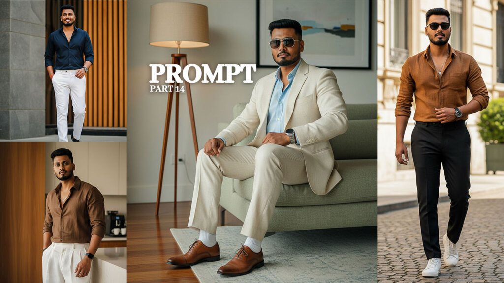 Amazing Prompt for Man Poses – Street Style Vibes (Part 14)