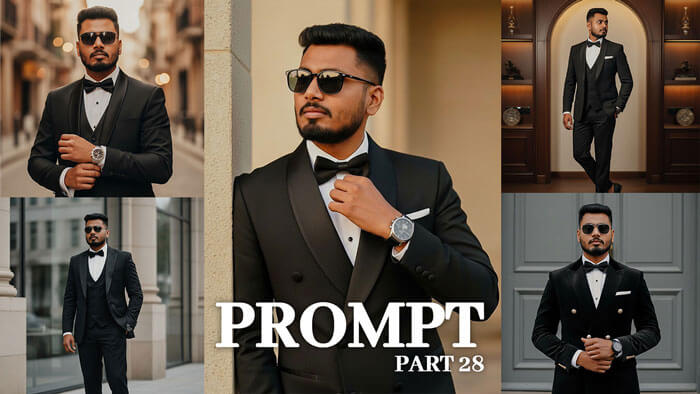 Gemini Prompts for Man Poses