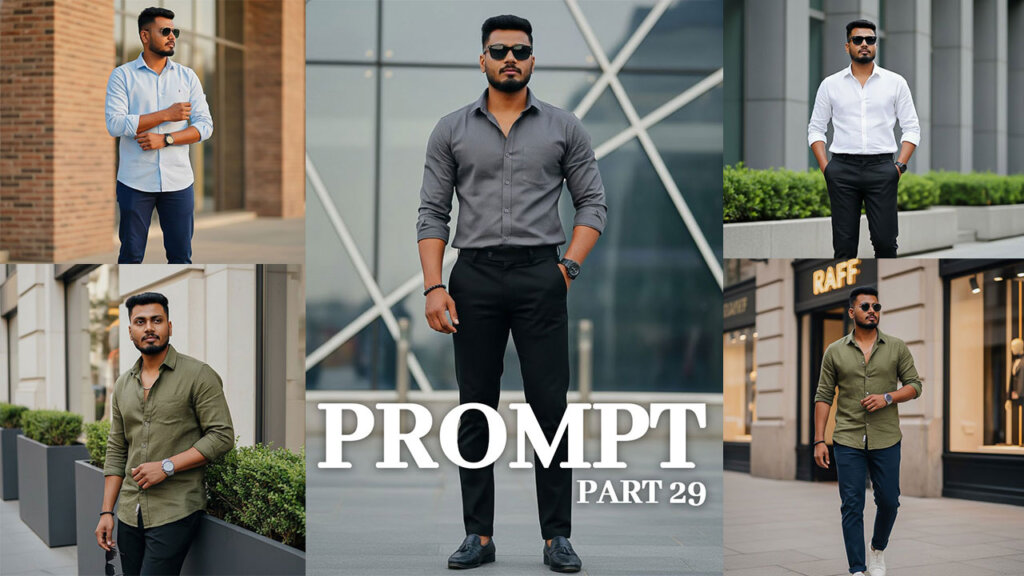 Gemini Prompts for Man Poses