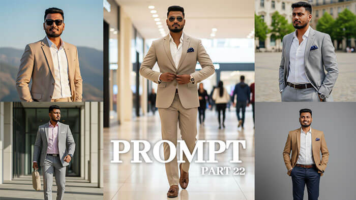 Sharp Gemini Prompts for Men Poses (Part 22)