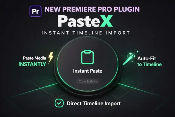 EZEdit PasteX – Best Copy Paste Plugin for Premiere Pro