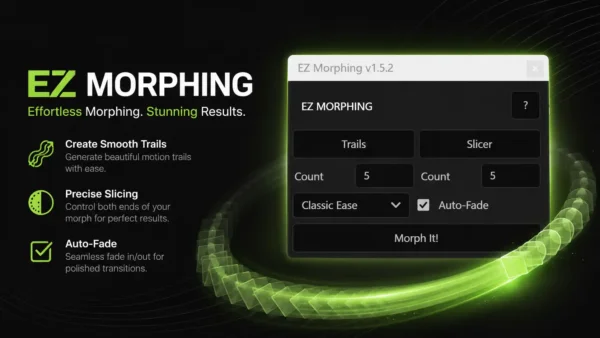 EZ Morphing – Create Stunning Morph Transitions in Adobe After Effects