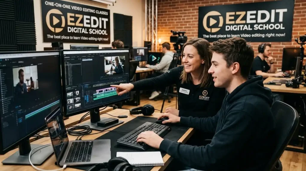 One-on-One Video Editing Classes | Personal Video Editing Training – EZEdit Digital School